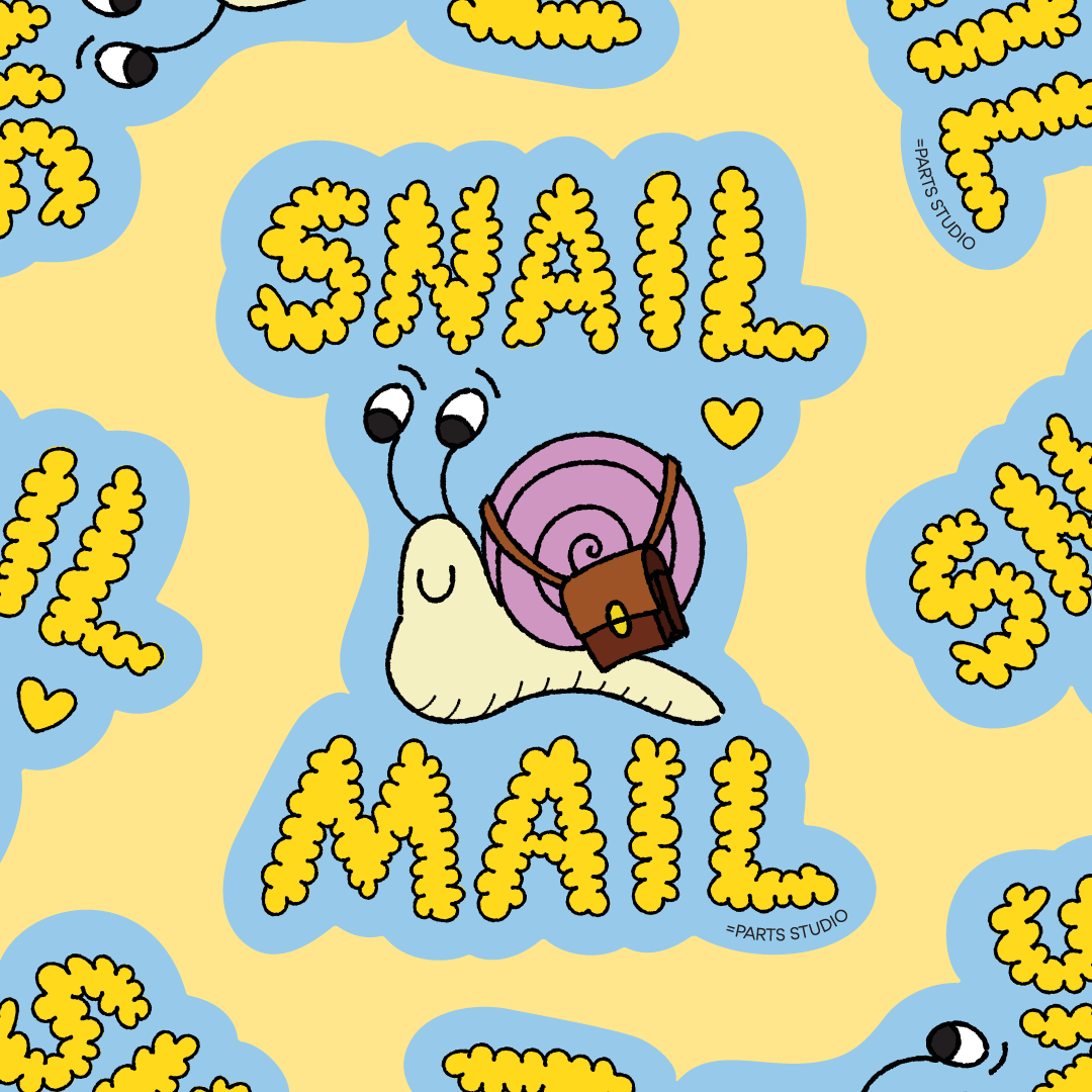Snail Mail Sticker